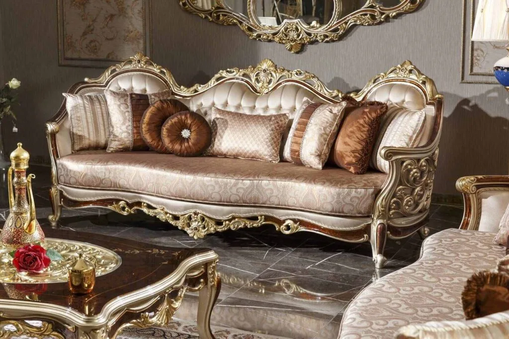 Chennai Hand Carved Royal Sofa Set 2