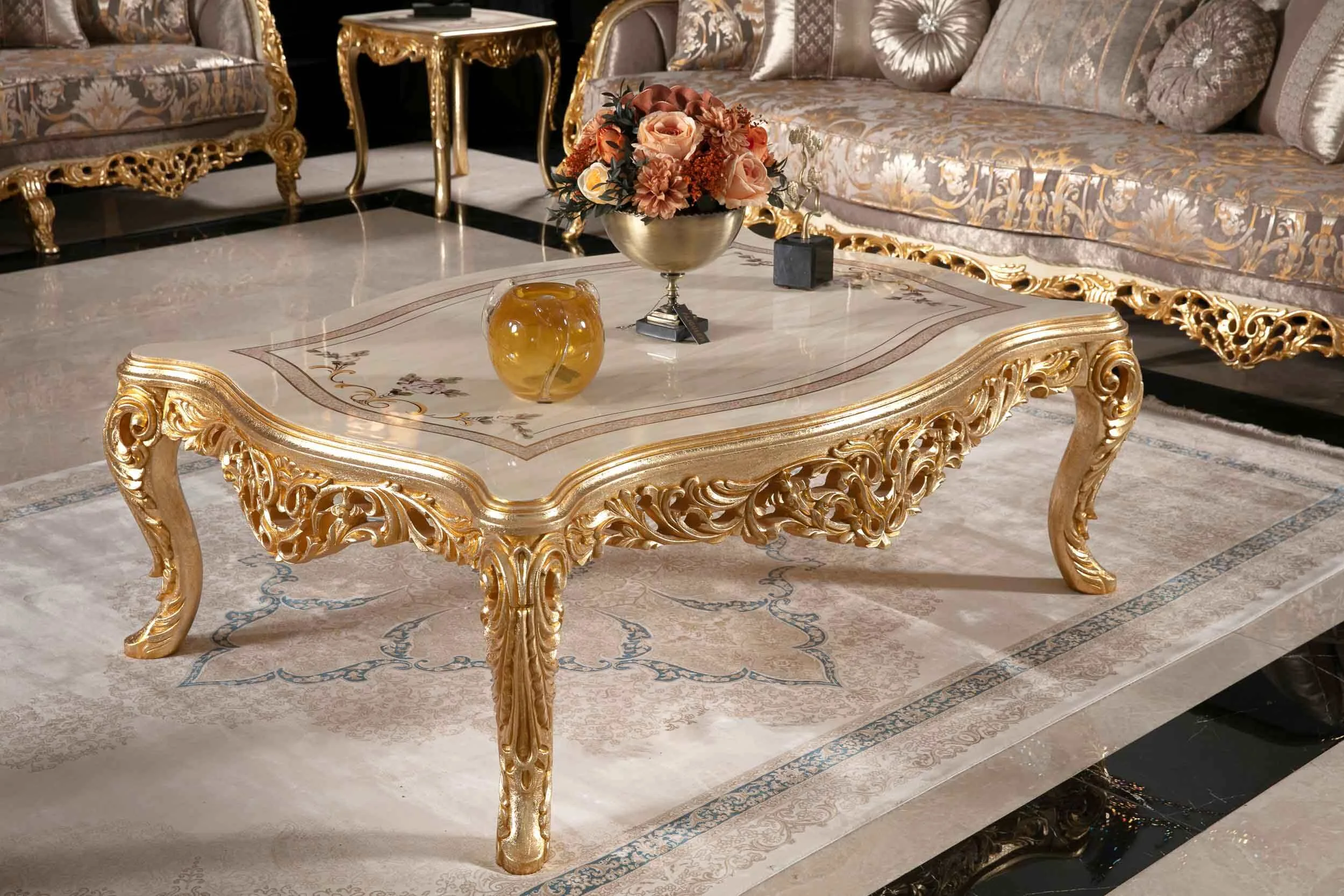 Classic Gold Leaf Sofas to Elevate Your Living Space - Image 3