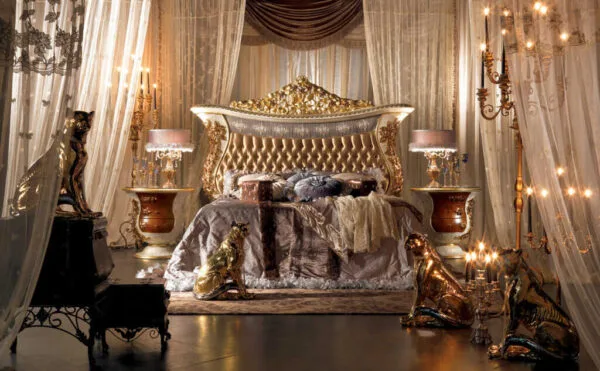 King French Bed Frame with Headboard – Transform Your Bedroom