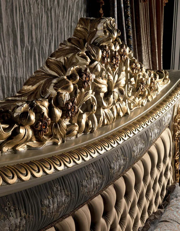 King French Bed Frame with Headboard – Transform Your Bedroom - Image 3