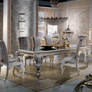 Exquisite Royal Dining Tables for Elegant Meals