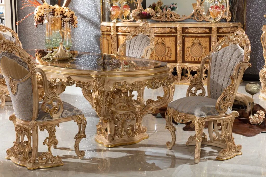 Timeless Traditional Royal Dining Tables 9 Royal Dining set furniture design 2