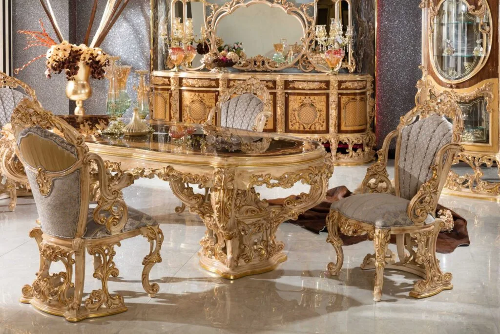 Timeless Traditional Royal Dining Tables 7 Royal Dining set furniture design 3