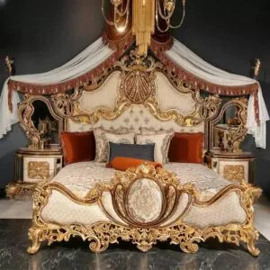 Custom Hand-Carved Queen Beds | Luxury & Elegance