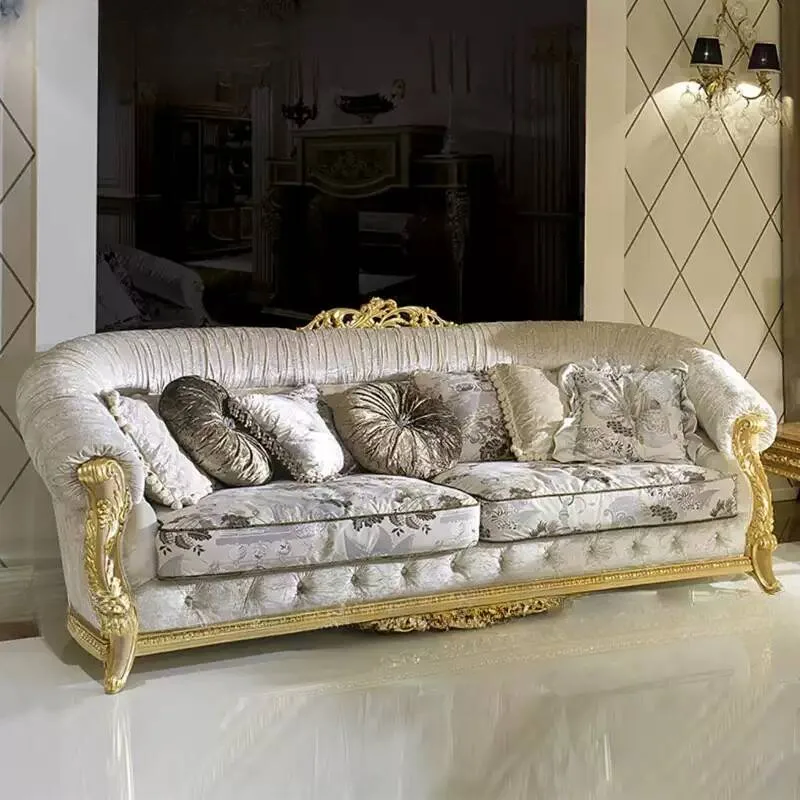 Customize Antique Sofa with Exquisite Gold Details 10 Customize Your Antique Sofa with Gold Details