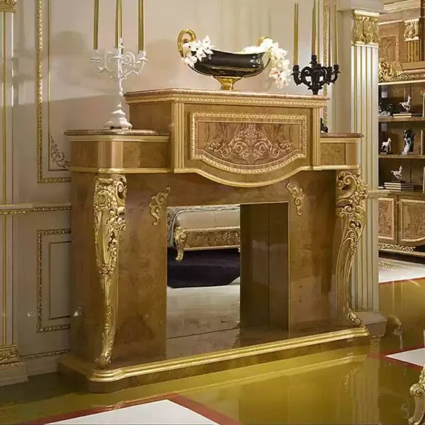 Customize Antique Sofa with Exquisite Gold Details - Image 8