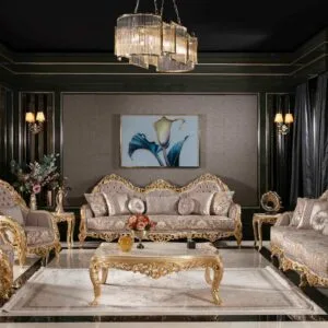 Classic Gold Leaf Sofas to Elevate Your Living Space