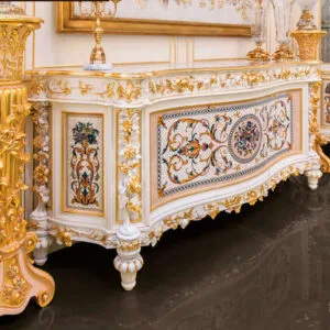 Handcrafted Wooden Carved Console Tables - Artisan Elegance