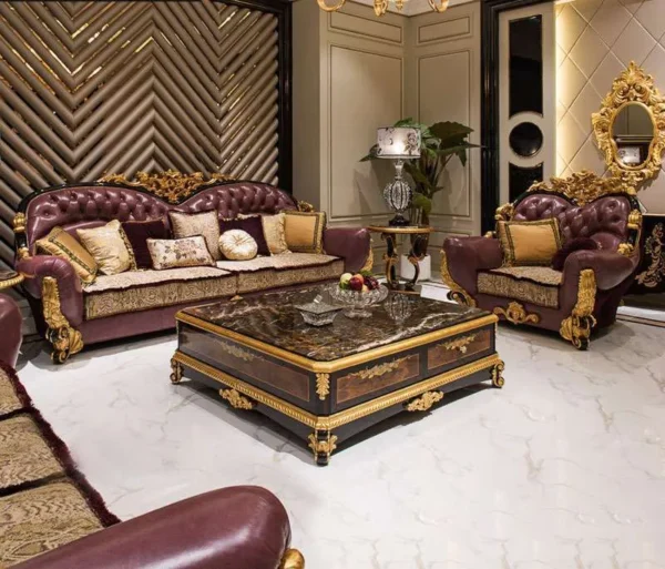 Stunning Traditional Leather Sofas - Elevate Your Space - Image 3
