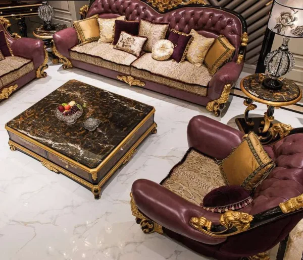 Stunning Traditional Leather Sofas - Elevate Your Space - Image 4