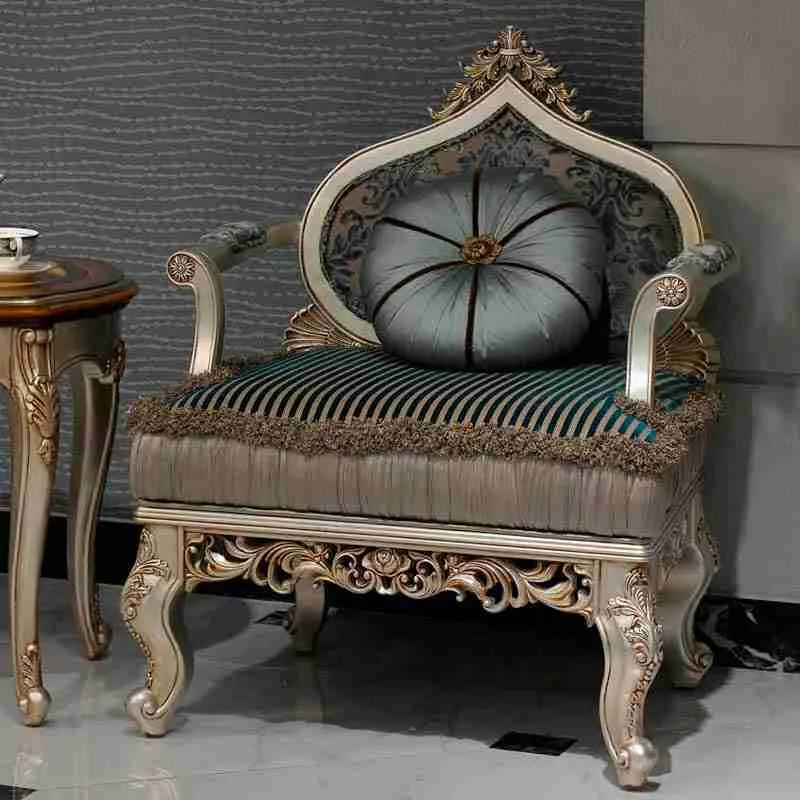 Stylish Hand-Carved Single Wood Sofa Chairs 7 Luxury couple chair and table 3.jpg
