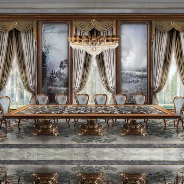 Elegant Large Dining Tables for 14 Guests