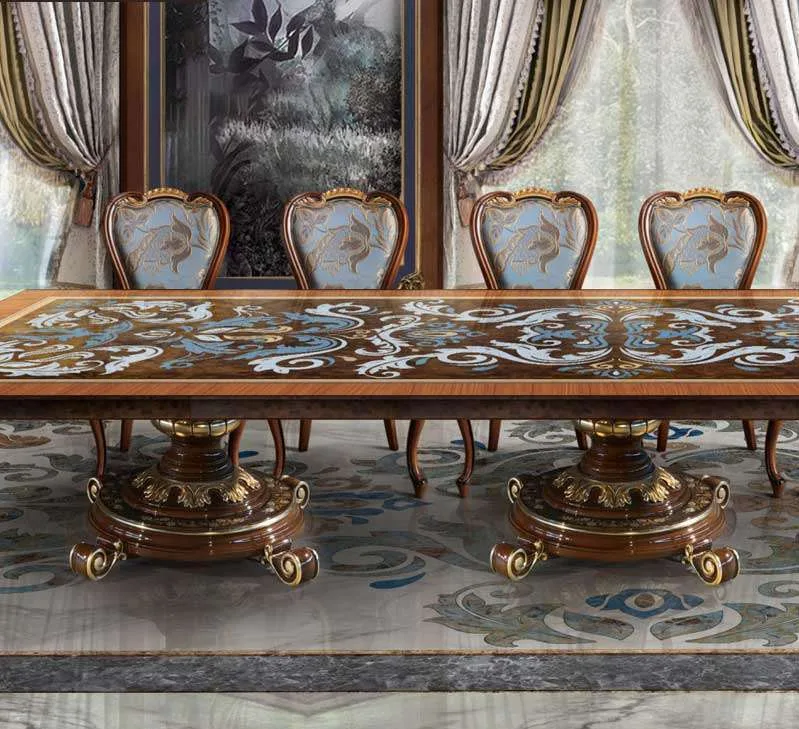 Elegant Large Dining Tables for 14 Guests 6 Luxury custom 14 seat dining table 6.jpg