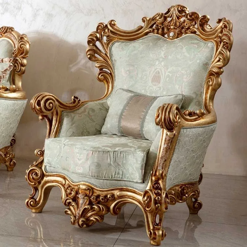Cozy Fabric Classic Couch – Timeless Elegance & Comfort 7 Luxury custom gold leaf furniture sofa 1.jpg