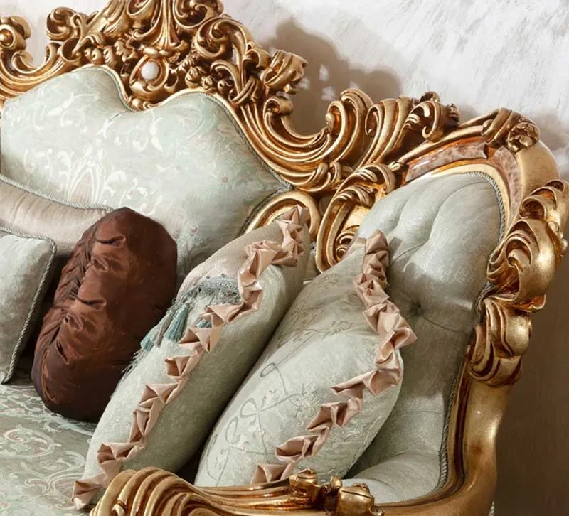 Customizing Your Baroque Furniture: Tips for Personalization 7 Luxury custom gold leaf furniture sofa 2.jpg