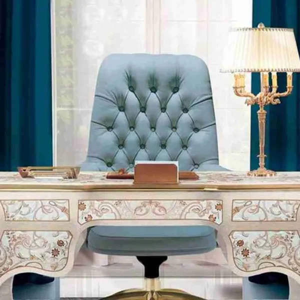 Solid Wood Writing Desk - Image 3