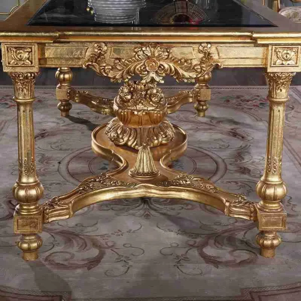 Elegant Large Dining Table for 8 | Classic Design - Image 2