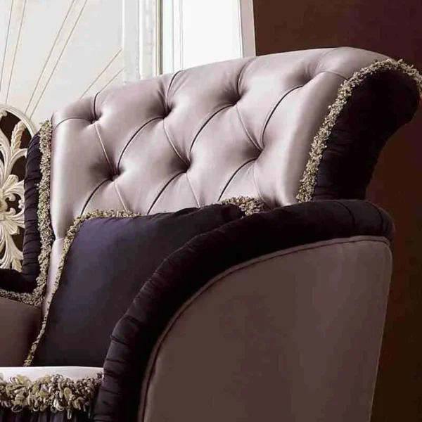 Cozy Fabric Single Person Couches - Image 4