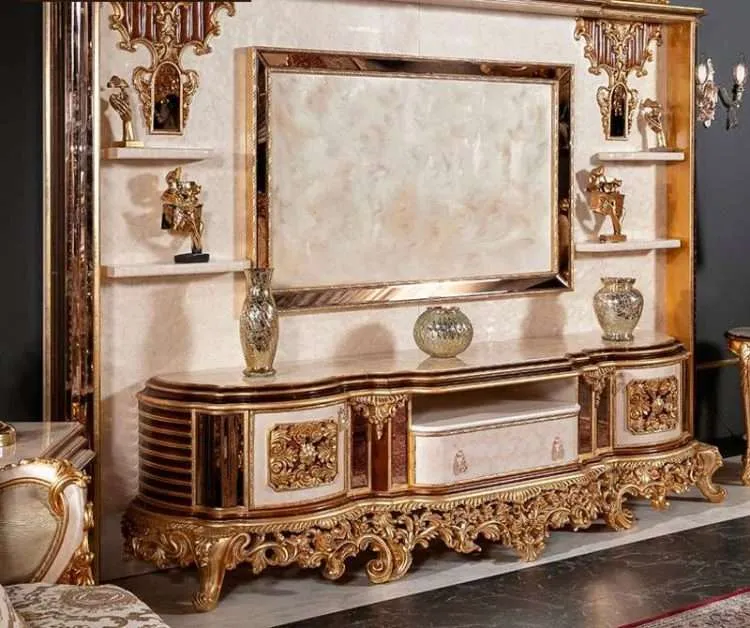 Jacquard Fabric Sofas - Timeless Style Awaits 15 TV stand 3 e1649987064497.jpg