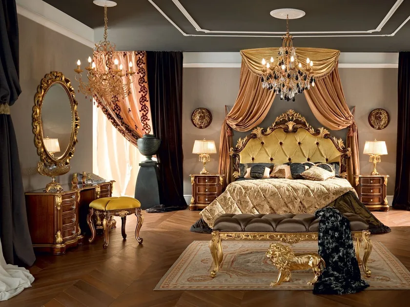 Customizable Traditional Royal Oak Beds 5 b 13201 Bed Modenese Gastone group 150666 rele40207cf