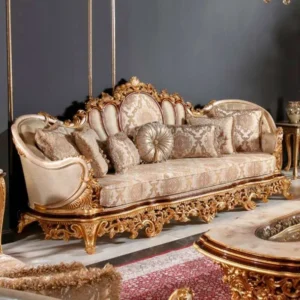 Elegant Jacquard Fabric Sofas - Timeless Style Awaits