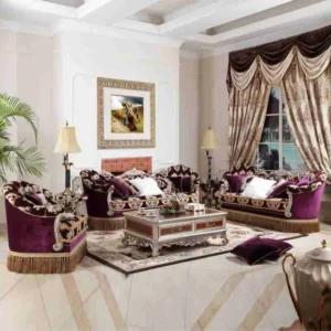 Luxurious Custom Purple Sofas | Handcrafted Comfort