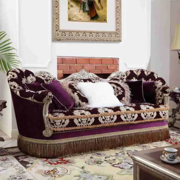 Luxurious Custom Purple Sofas | Handcrafted Comfort - Image 2