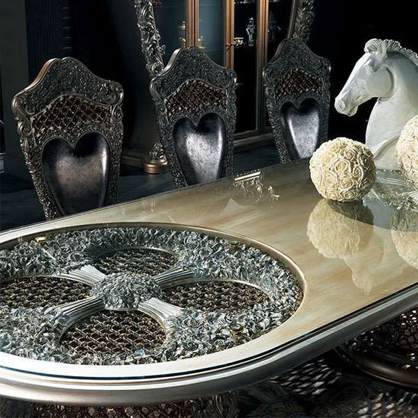 Luxurious Wooden Oval Dining Tables | Customized Elegance 8 big oval dining table 5.jpg