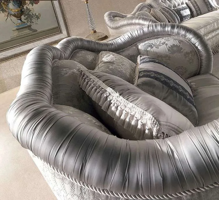 Custom Fabric Sofa - Design Yours Today! 8 tufted button sofa 1.jpg